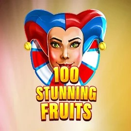 Logo of 100 Stunning Fruits from SYNOT Games at Hispin Casino
