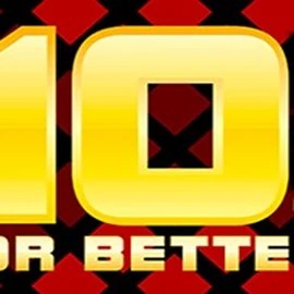 10s or Better online game logo by 1x2gaming on hispincasino.eu