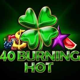 40 Burning Hot logo by Amusnet Interactive at Hispin Casino40 Burning Hot