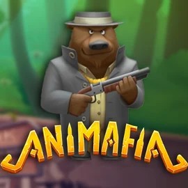Animafia slot logo by Peter & Sons at Hispin CasinoAnimafia