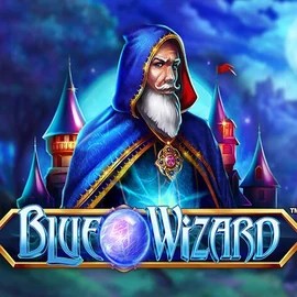 Blue Wizard slot logo by Quickspin at Hispin CasinoBlue Wizard