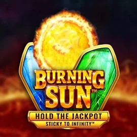 Burning Sun slot logo by Wazdan at Hispin CasinoBurning Sun