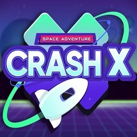 Logo of Crash X from Turbo Games at Hispin Casino