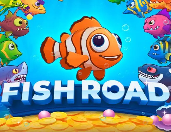 Logo of Fish Road from InOut at Hispin Casino