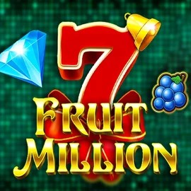Fruit Million slot logo by BGAMING at Hispin CasinoFruit Million