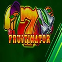 Logo of Fruitinator Jackpot King from Blueprint Gaming at Hispin Casino