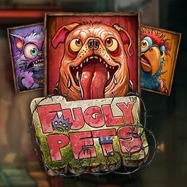 Fugly Pets slot logo by Stakelogic at Hispin CasinoFugly Pets