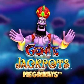 Genie Jackpots Megaways logo by Blueprint Gaming at Hispin CasinoGenie Jackpots Megaways