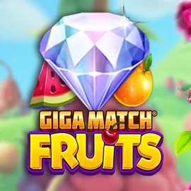 Giga Match Fruits logo by RubyPlay at Hispin CasinoGiga Match Fruits