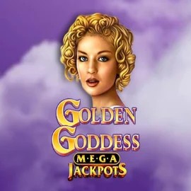Logo of Golden Goddess Megajackpots from IGT at Hispin Casino
