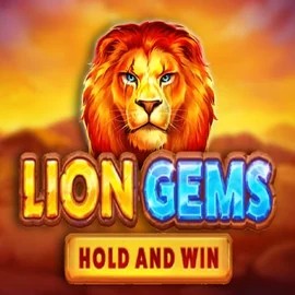 Lion Gems Hold and Win slot logo by Playson at Hispin CasinoLion Gems Hold and Win