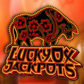 Logo of Lucky Ox Jackpots from Rival at Hispin Casino