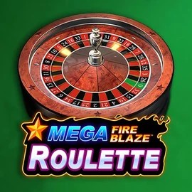 Mega Fire Blaze Roulette logo – Table Games by Playtech at Hispin Casino