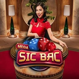 Mega Sic Bac online game logo by Pragmatic Play on hispincasino.eu