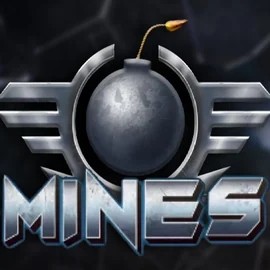 Mines online game logo by Turbo Games on hispincasino.eu