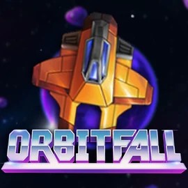 Orbitfall slot logo by ELK Studios at Hispin CasinoOrbitfall