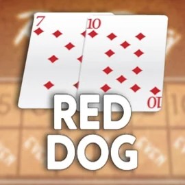 Red Dog slot logo by Rival at Hispin CasinoRed Dog