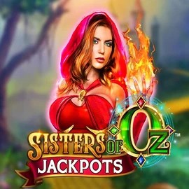 Sisters Of Oz Jackpots logo by Triple Edge Studios at Hispin CasinoSisters Of Oz Jackpots