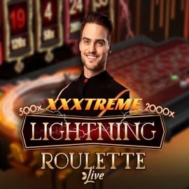 XXXtreme Lightning Roulette slot icon by Evolution, available at Hispin Casino